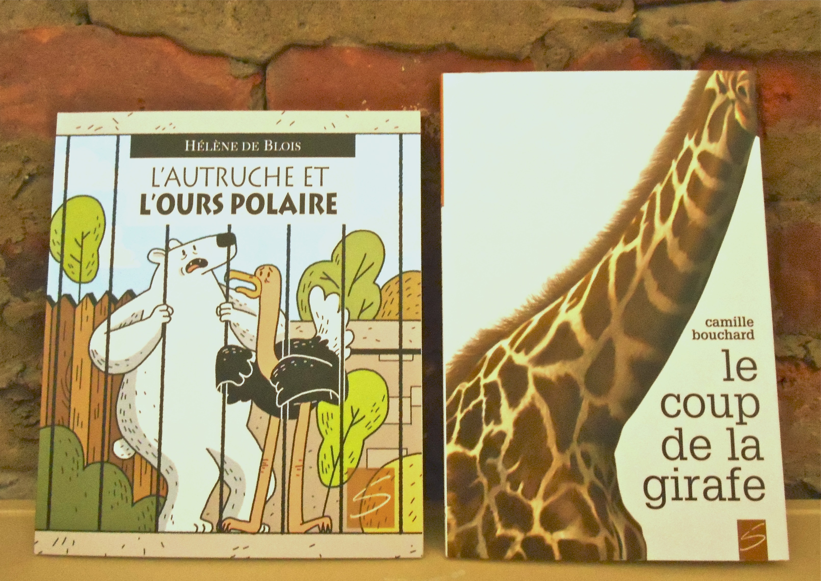 Duo Soulières éditeur : L’autruche et l’ours polaire & Le coup de la girafe !
