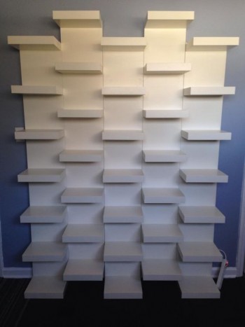 Bibliothèque graphique - L’étagère IKEA LACK avec 6 casiers !