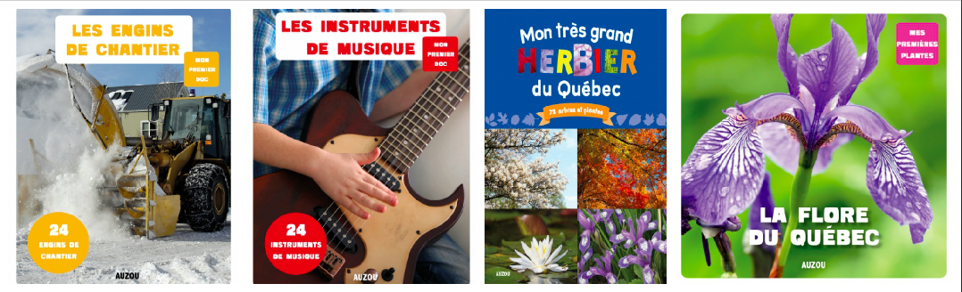 Mon premier doc : une collection québécoise chez les éditions Auzou !