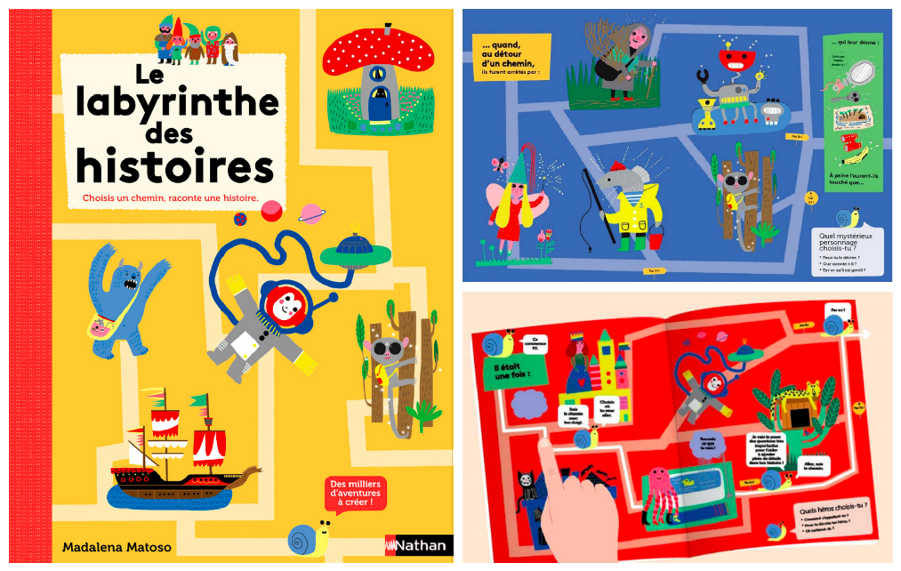 Le labyrinthe des histoires : un petit trésor pour l’imagination des enfants !