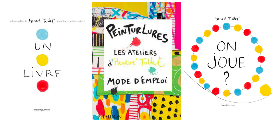 L’irremplaçable « Peinturlures : les ateliers d’Hervé Tullet, mode d’emploi »
