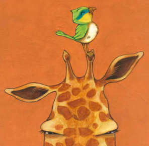 La girafe et l'oiseau - UN LIVRE À MOI TD